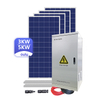 5KW 48V 30A Solar Power System Home with 4.5KWH Lithium Backup Power