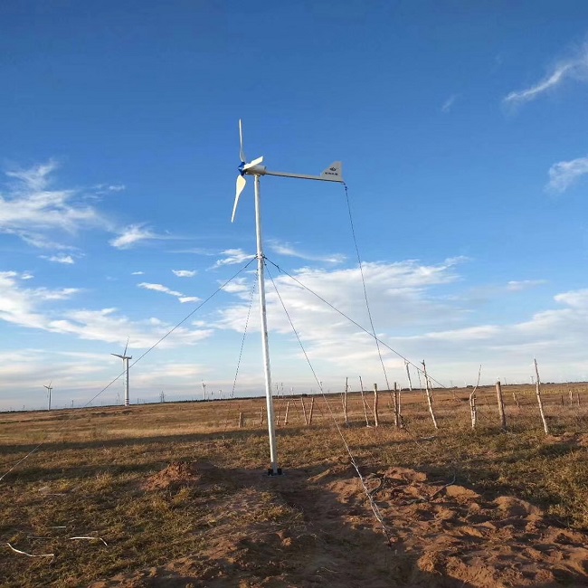 Where can the small wind turbine be used for ?