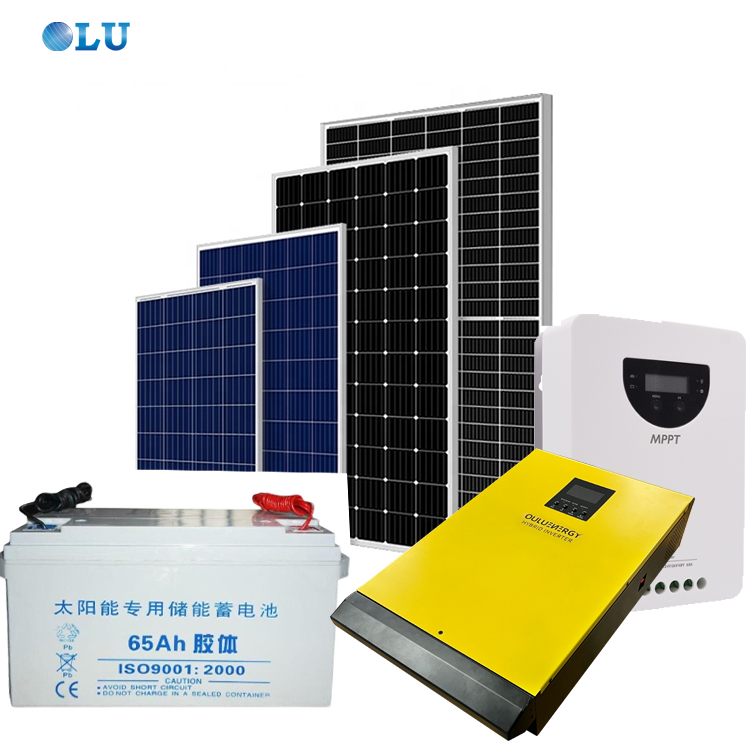 Inverter Home Solar Power System 6000w Solar Inverter with Battery