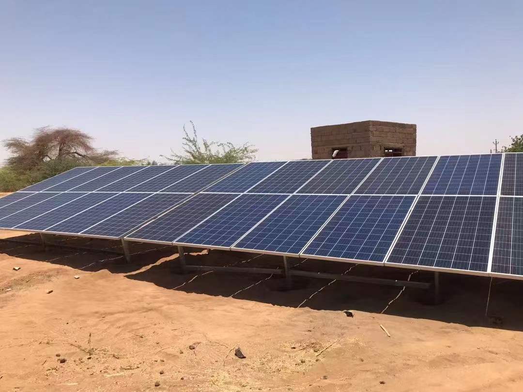Solar Arrays for Water pumping project in Africa