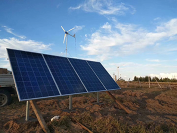 Renewable hybrid wind solar power generator
