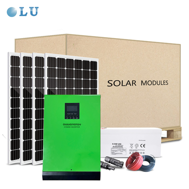 4kw Solar Power System for Communication Base System