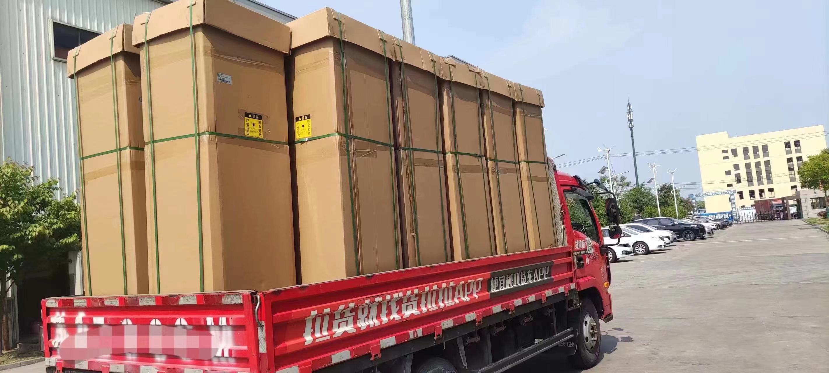 Delivery of Solar control cabinet 