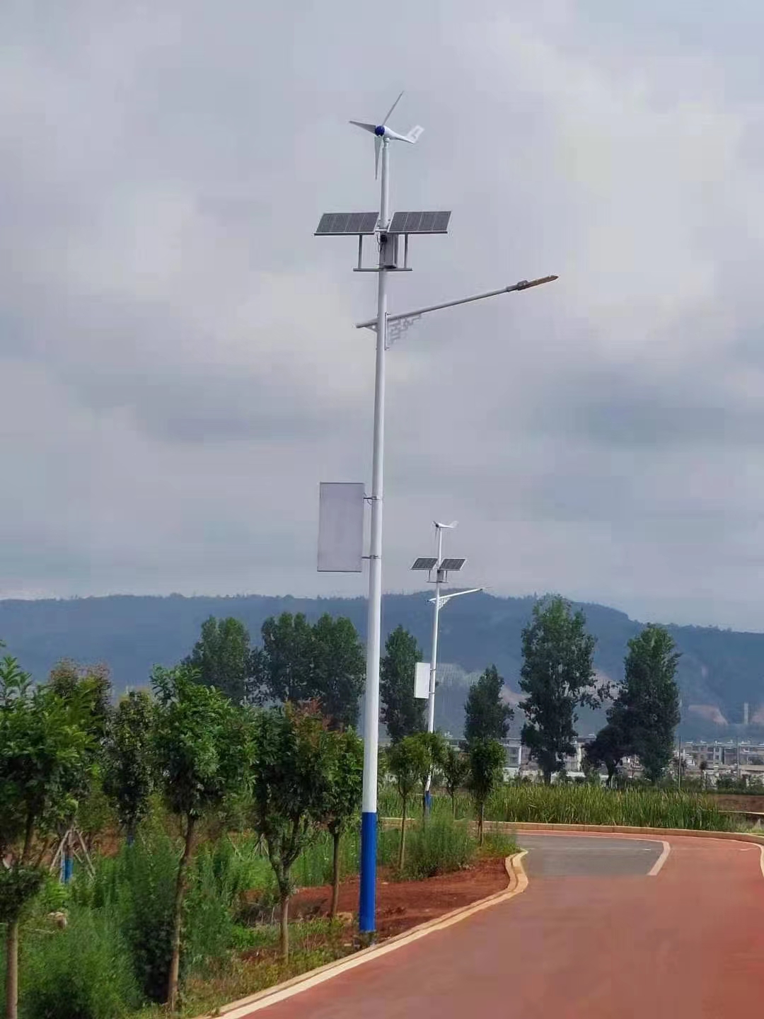 wind solar system for street light