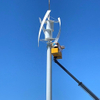 Wind Power On or Off Grid System PMG Generator 1100W Vertical Wind Generator