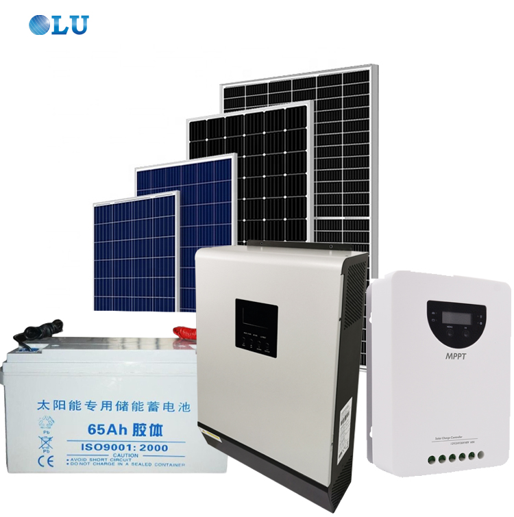 Off Grid 5kw Solar Panel Solar Power System Solution