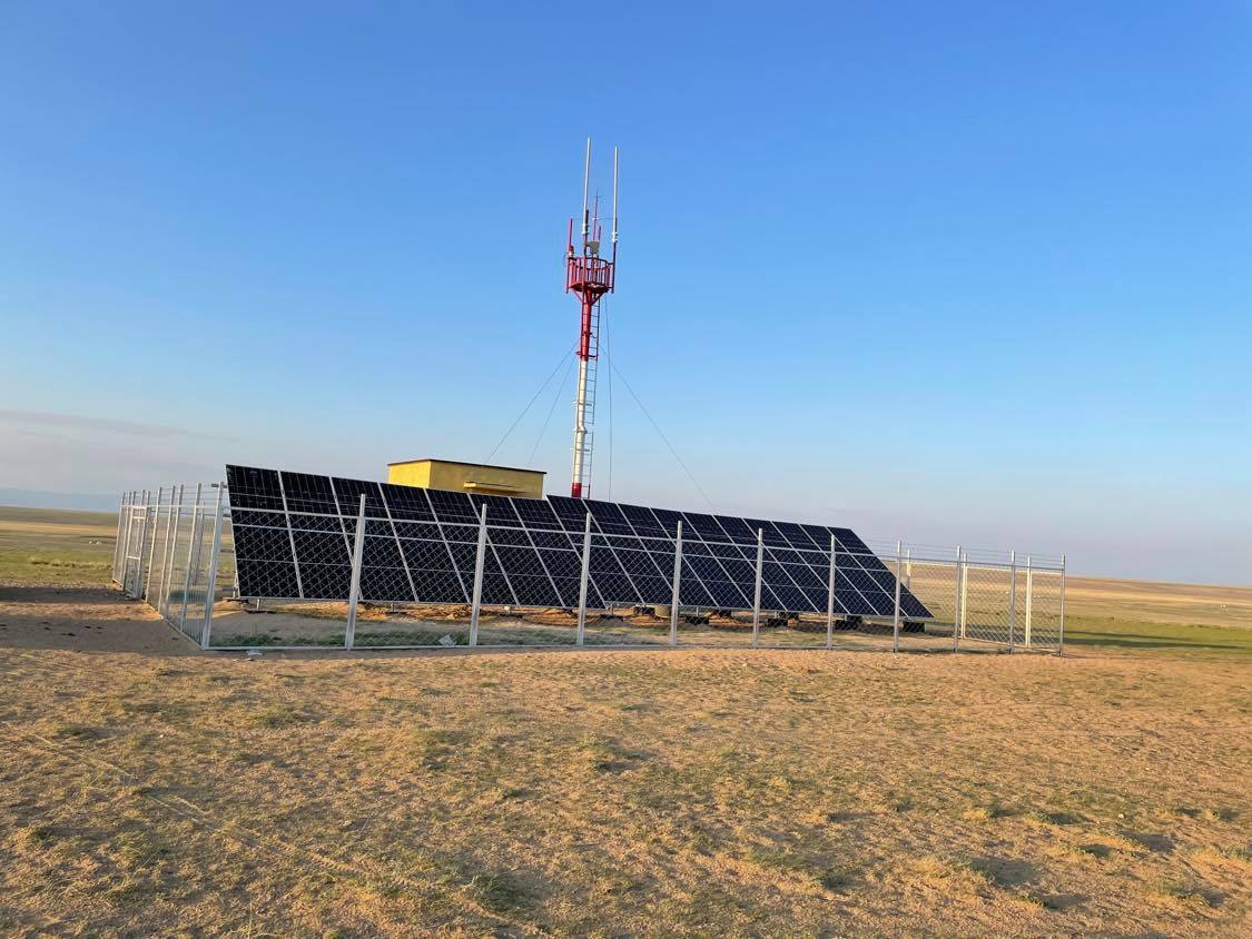 Mongolia solar power system